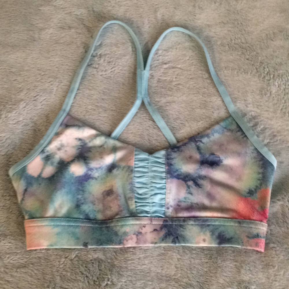 Colorful Compression Sports Bra